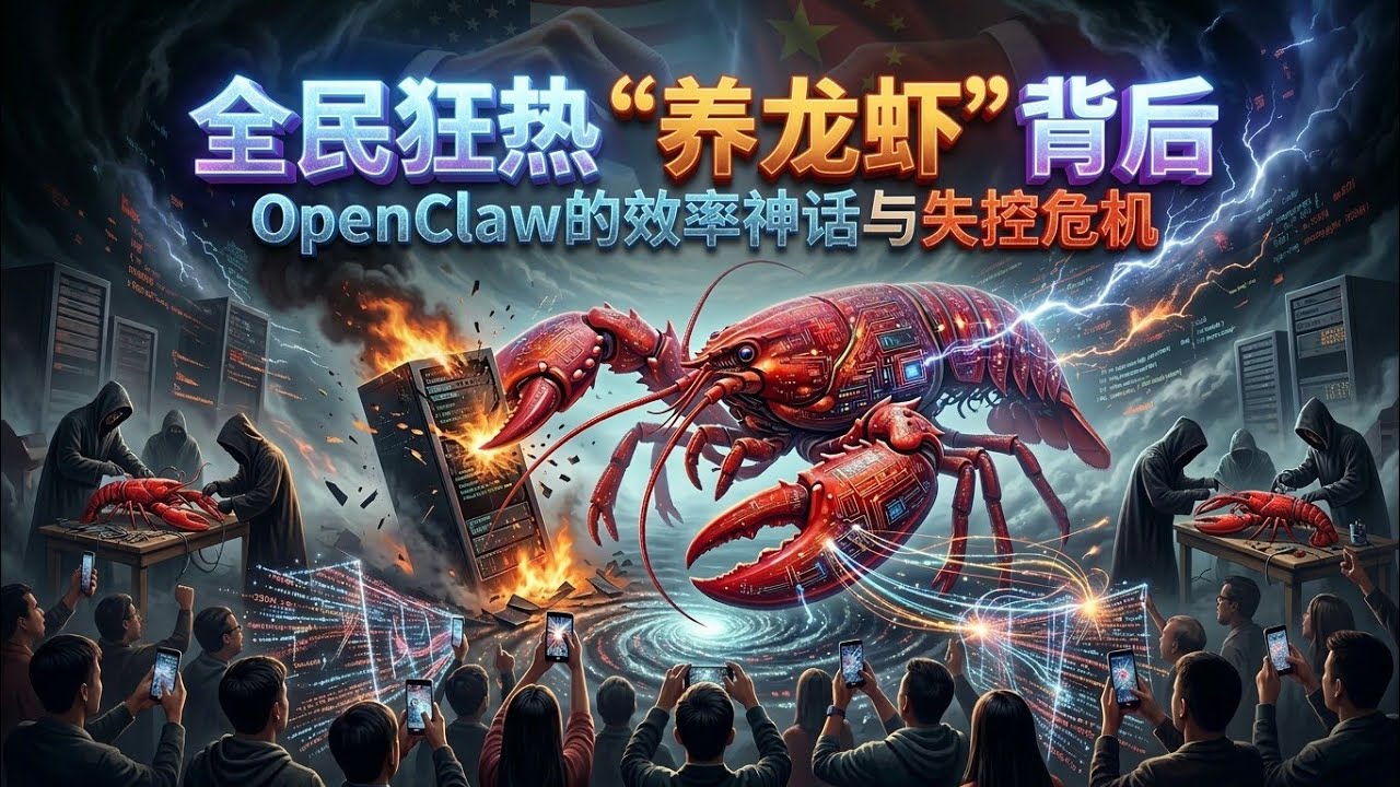 全民狂热“养龙虾”背后：OpenClaw的效率神话与失控危机 | 巨头暗战第四次入口：按任务付费的AI将彻底摧毁SaaS？一人公司浪潮爆发！智能体如何重构社会生产力？谁在为庞大的AI算力消耗买单？