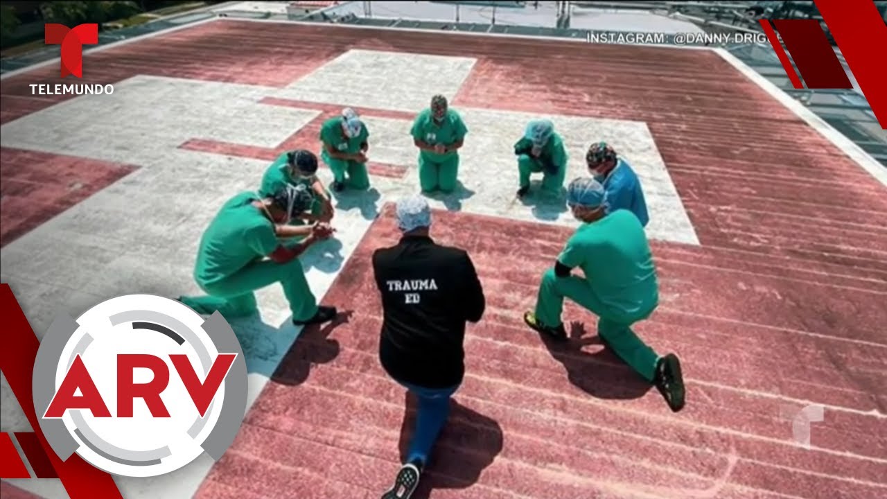 Entre llanto y angustia personal médico narra drama vivido por pandemia | Al Rojo Vivo | Telemundo