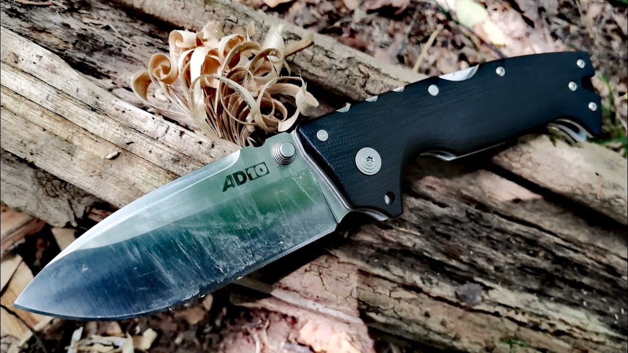 COLD STEEL - AD-10 E PRESENTAZIONE TEST DI AGOSTO AD-15 LITE