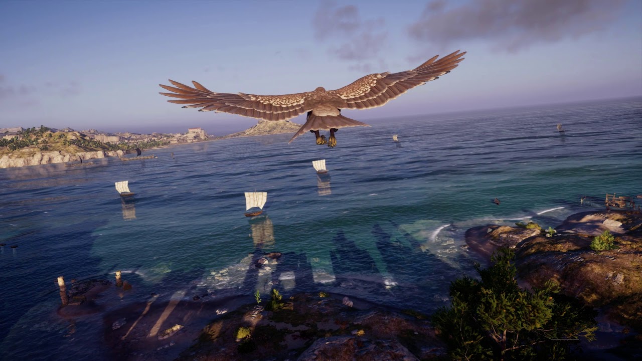 Assassin's Creed  Odyssey - Eagle Flight İntro 60FPS