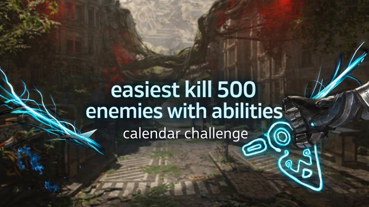 Warframe - Easiest Kill 500 enemies with abilities/melee 1999 calendar challenge