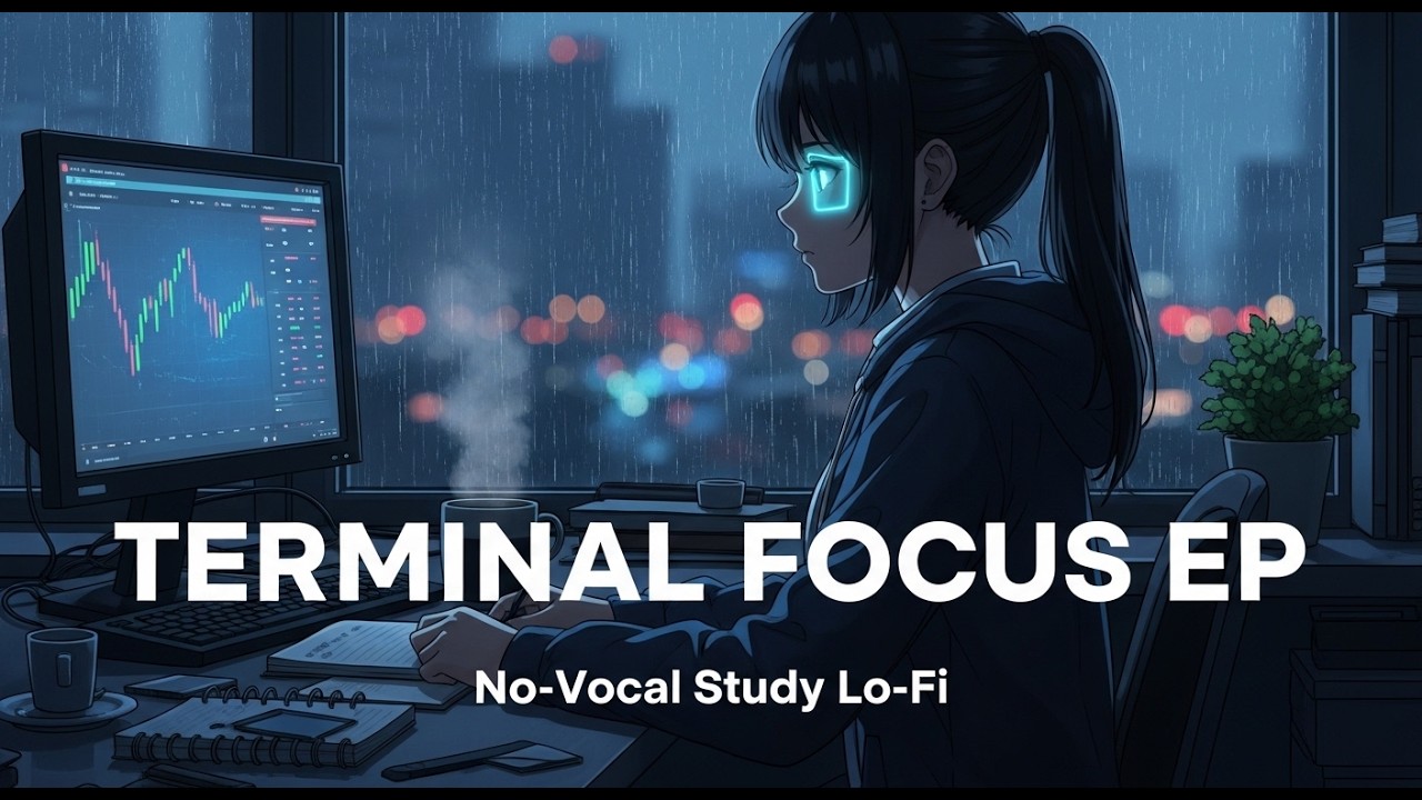 Terminal Focus Mini-EP – NASDAQ Study Lo-Fi (No Vocals)