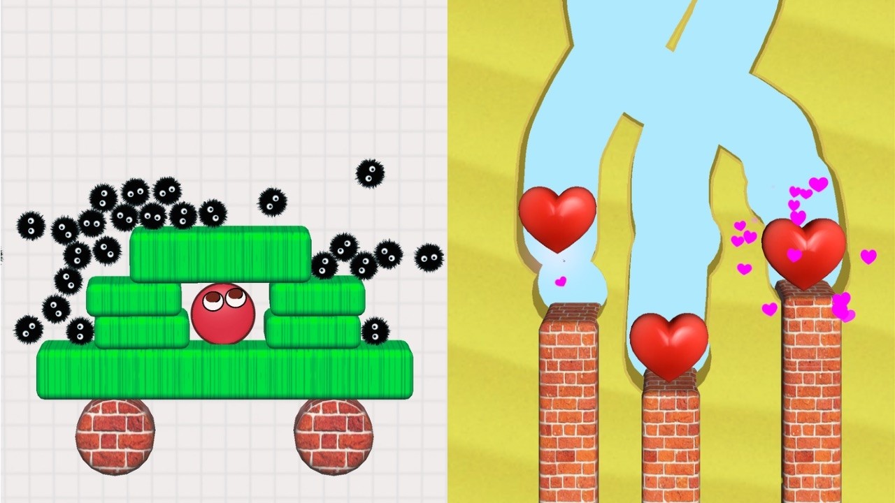 Hide Ball 🆚 Lucky Balls 🏀 уровни 300-310 👉🏾 Прохождение уровней и испытания