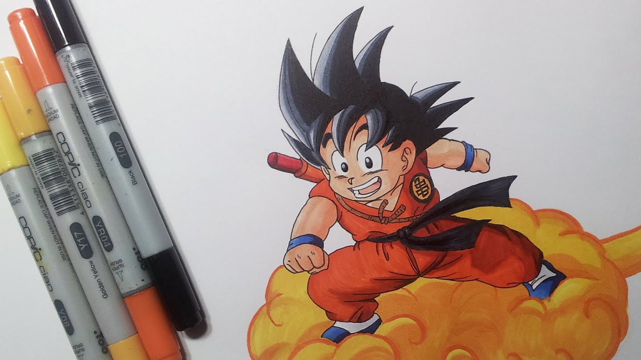 Drawing  Goku - Dragon Ball