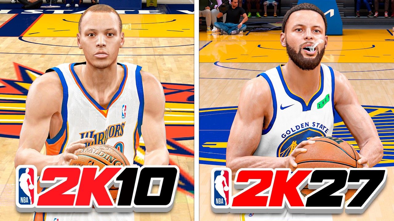 Забиваем за Стефена Карри в каждой игре NBA 2K
