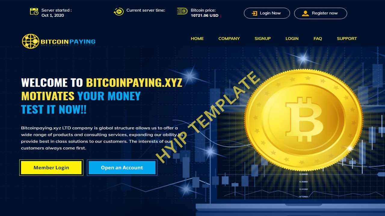 Buy Hyip Templates | Hyip website Templates | Buy Cheap Hyip Template