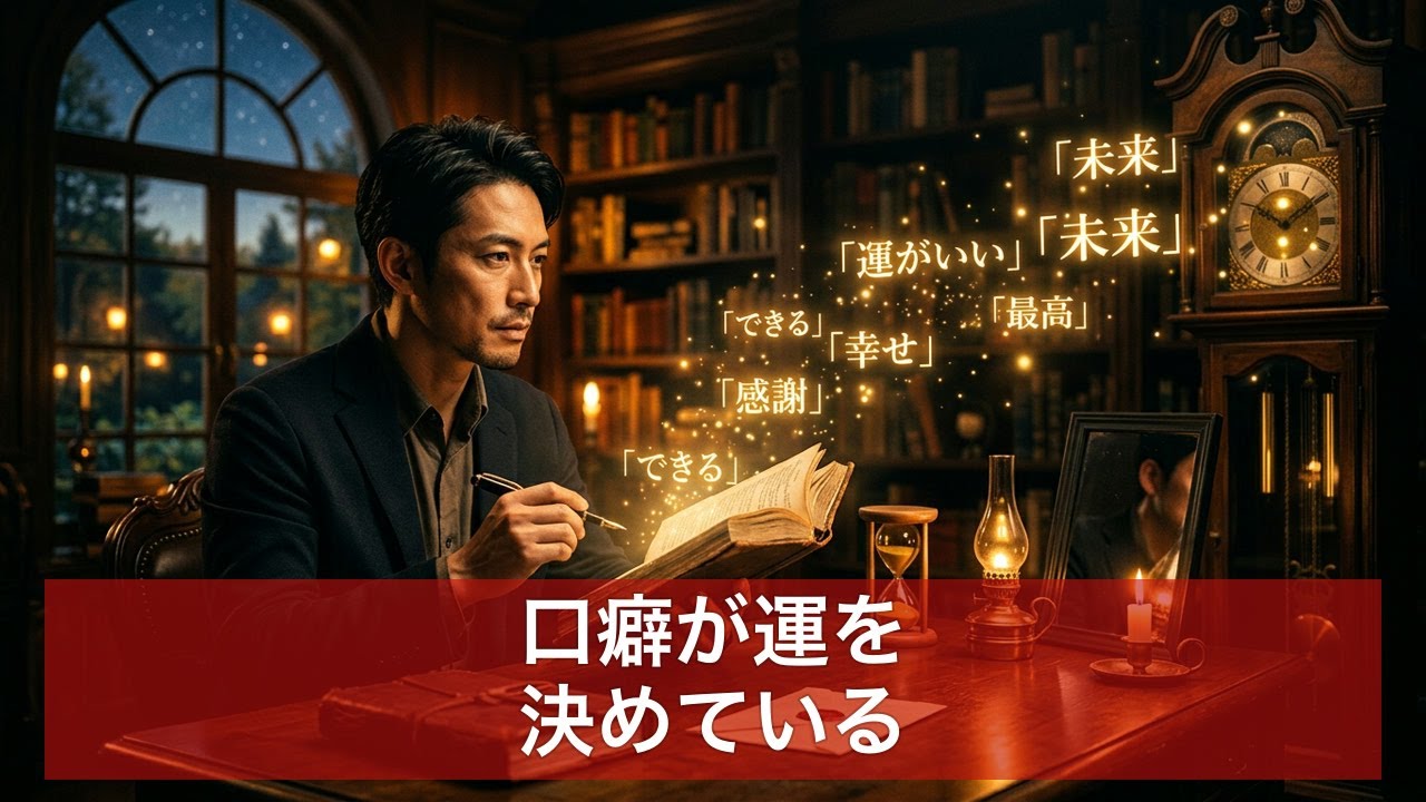 【開運習慣】口癖を変えるだけで運が変わる理由7選｜今日からできる