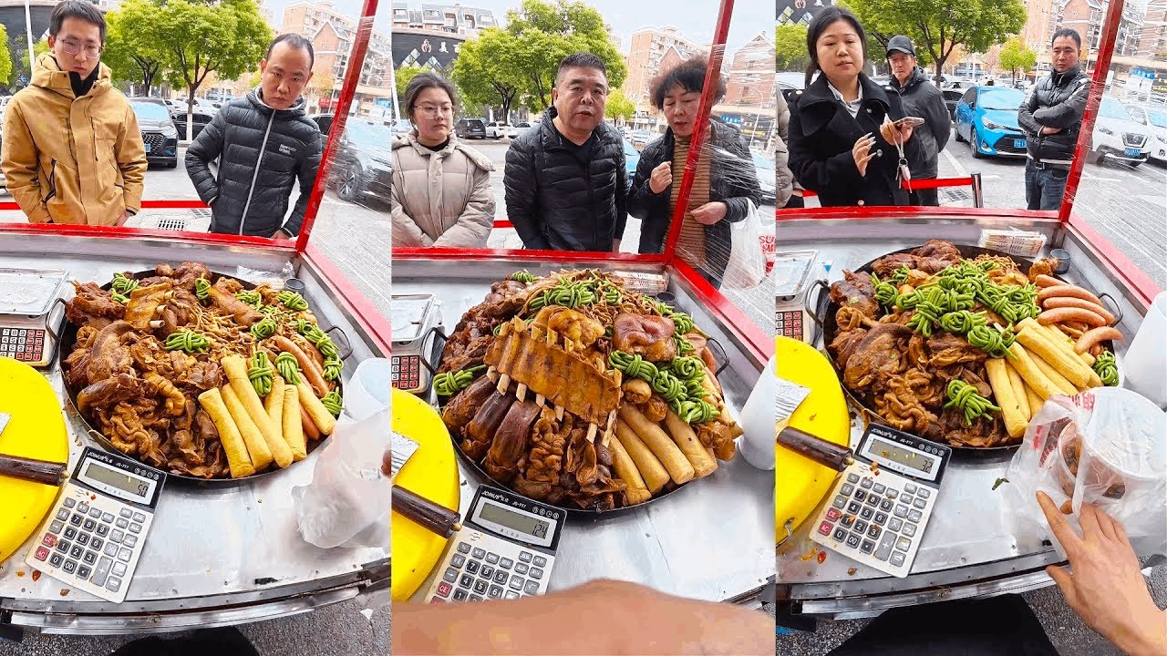 一起来体验沉浸式卖大锅卤菜的日常快乐Vlog #卤肉熟食 #vlog日常 #我的摆摊日记 #美食推荐 #美食 #第一视角 #沉浸式 #美食推荐官