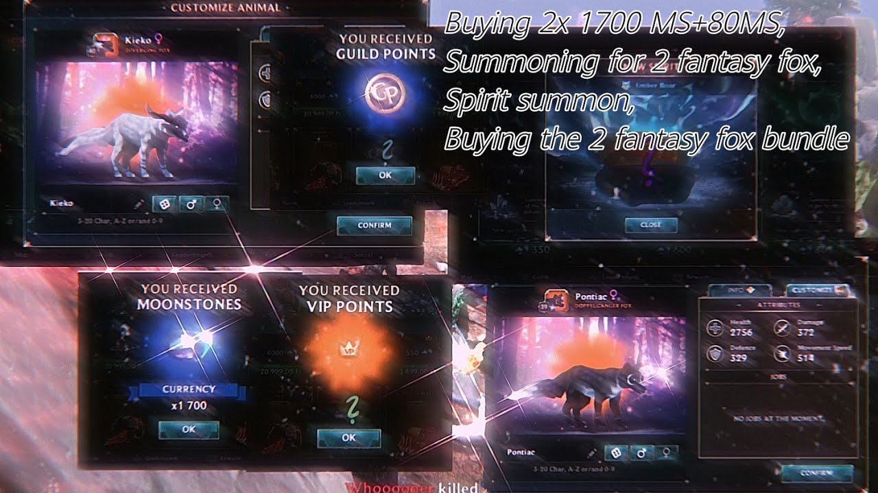 Wolf Tales - Buying some MS + 3 summon + Dualism Fox Bundle!