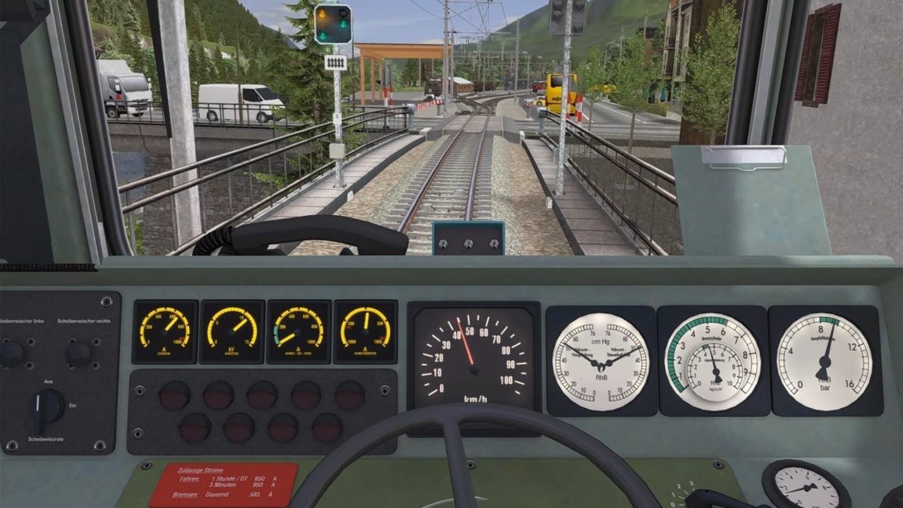Train Simulator - GE 4/4 II - Disentis/Mustér - Reichenau-Tamins - [Chur]