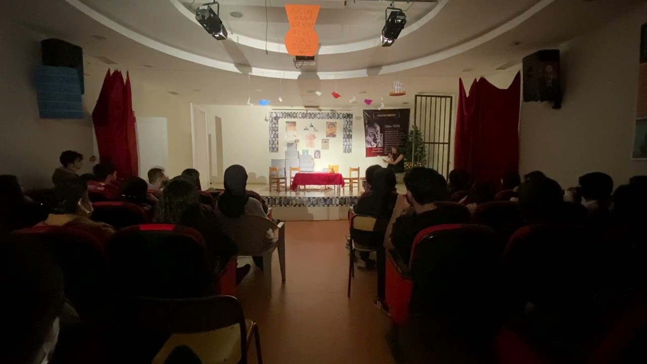 BAĞCILAR İBNİ SİNA ANADOLU LİSESİ/TİYATRAL ŞİİR DİNLETİSİ