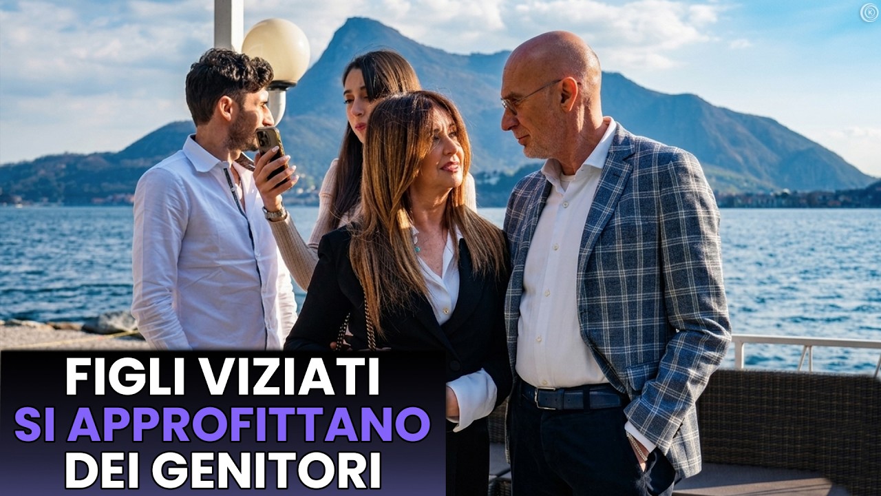 Figli Viziati si Approfittano dei Genitori