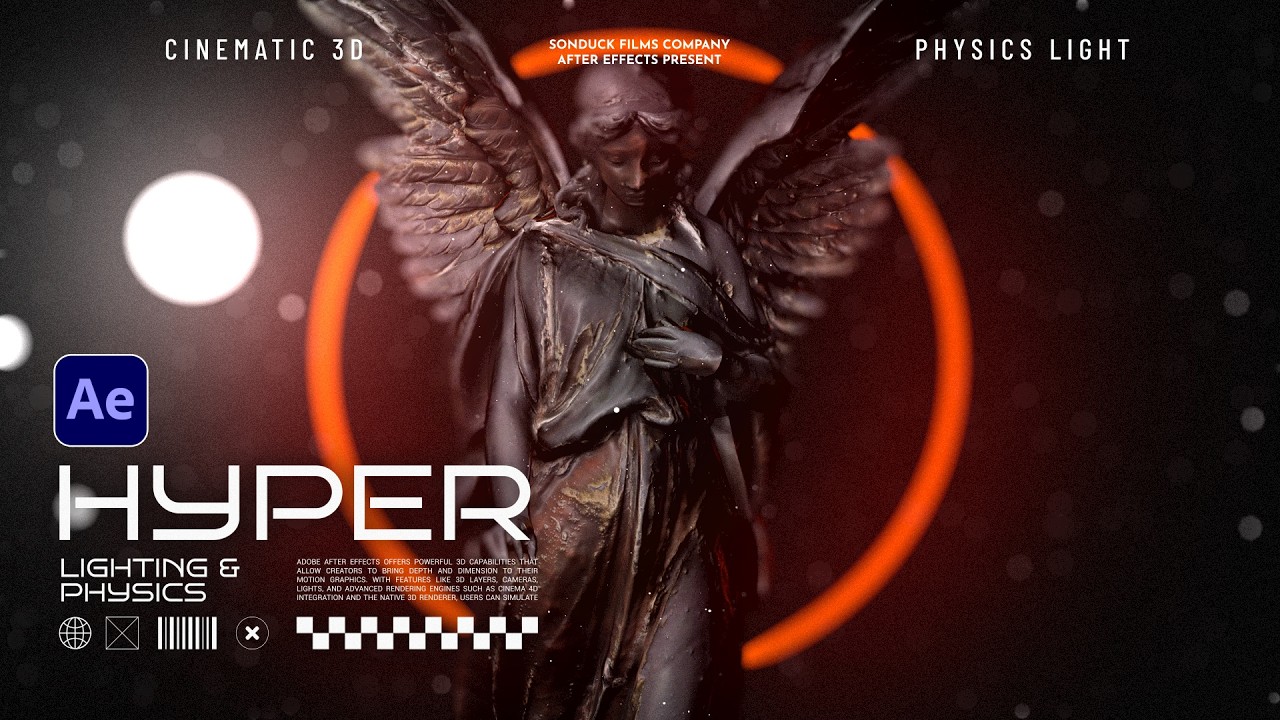 Создавайте Hyper 3D-визуальные эффекты и физику в After Effects