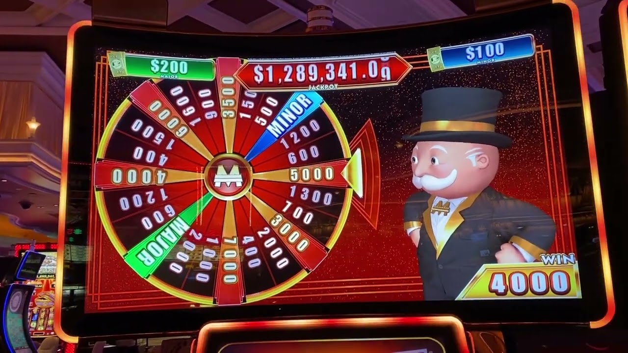 Monopoly Cheater’s Edition Slot Wynn Las Vegas HOT SLOT Bonus after Bonus