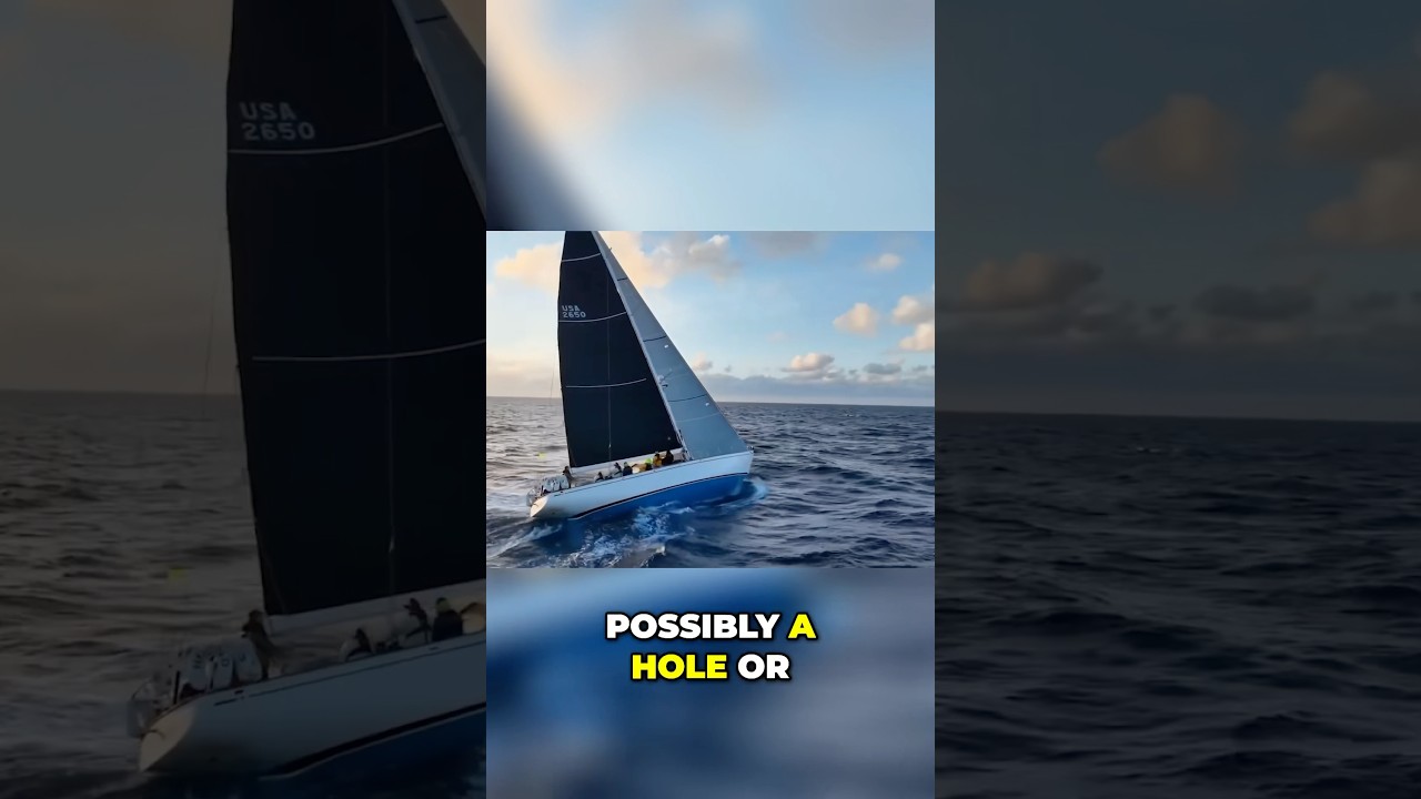 3 boats ABANDONED SHIP in The Newport Bermuda race 