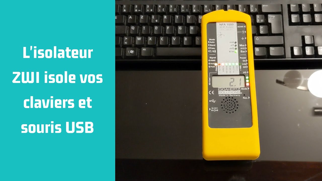 L'isolateur ZWI isole vos claviers et souris USB