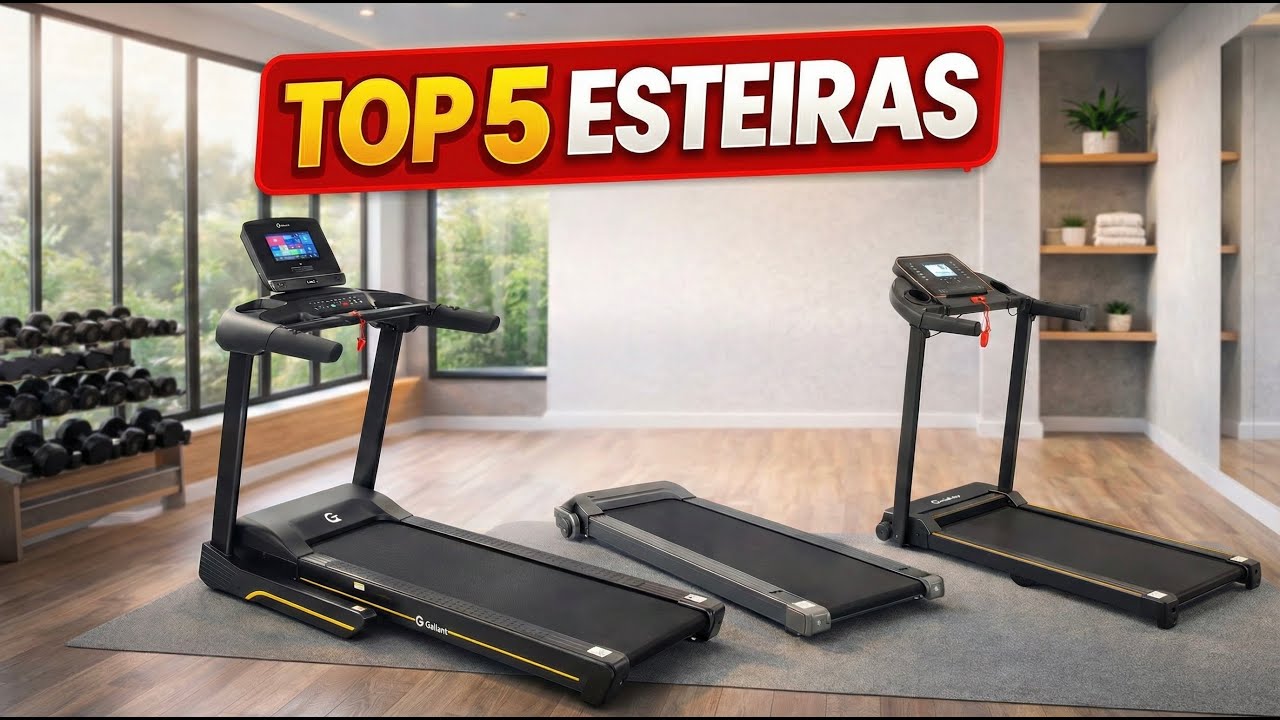 Top 5 Melhores Esteiras Elétricas para Comprar em 2026 (Vale a Pena?)