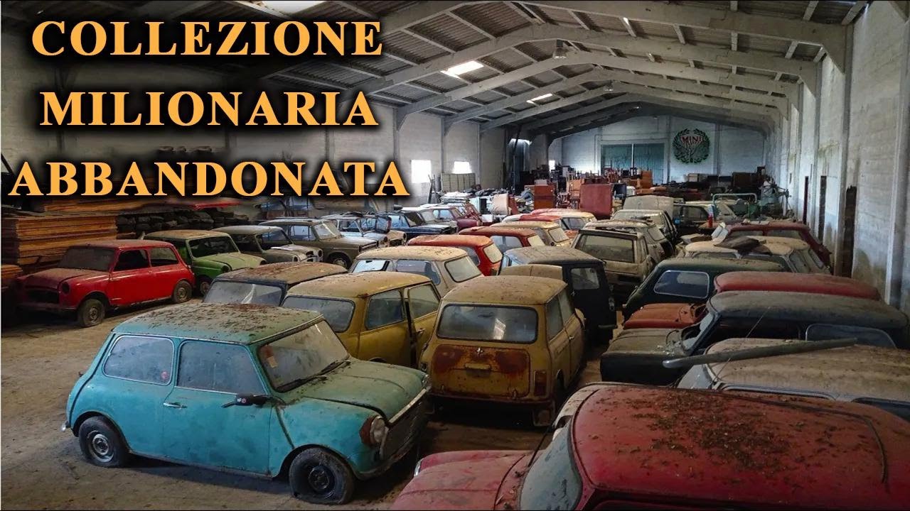 Scoperta incredibile: collezione di auto classiche abbandonate!