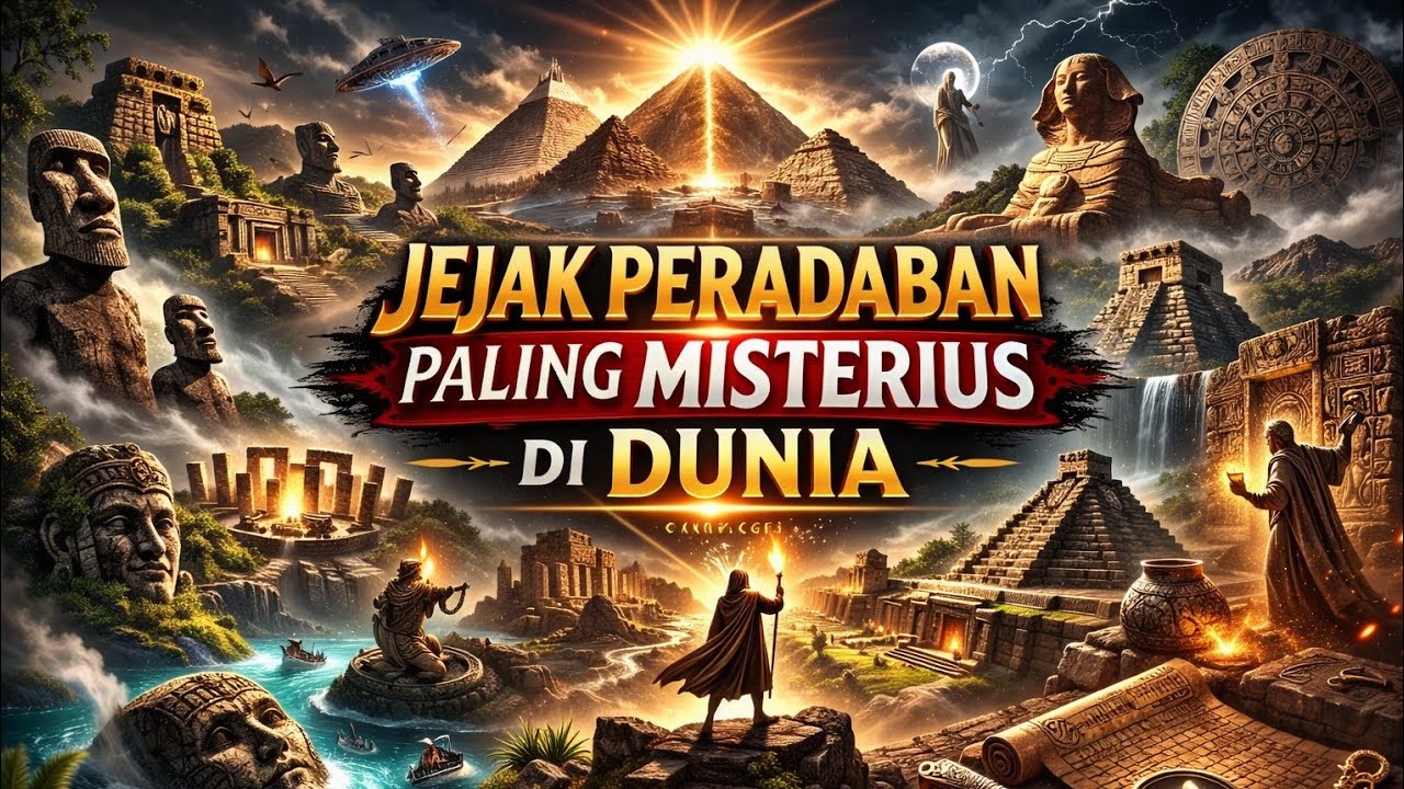 Jejak Peradaban Paling Misterius di Dunia | Teknologi Kuno & Misteri yang Belum Terpecahkan