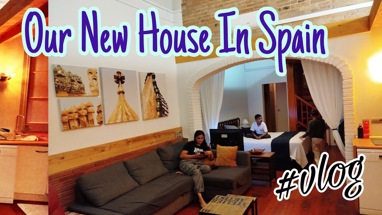 Our New House in Spain  || Vacation begins Day- 1 in Barcelona 