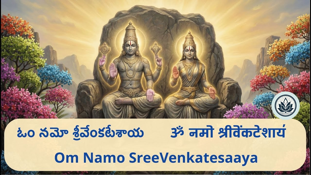 ॐ🙏Om Namo Sri Venkatesaya | A Modern Devotional Classical Chant Evoking Temple Presence ॐ🙏