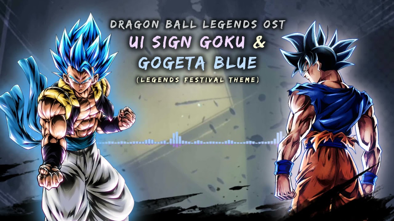 Dragon Ball Legends OST - UI Sign Goku & Gogeta Blue (Legends Festival Theme)