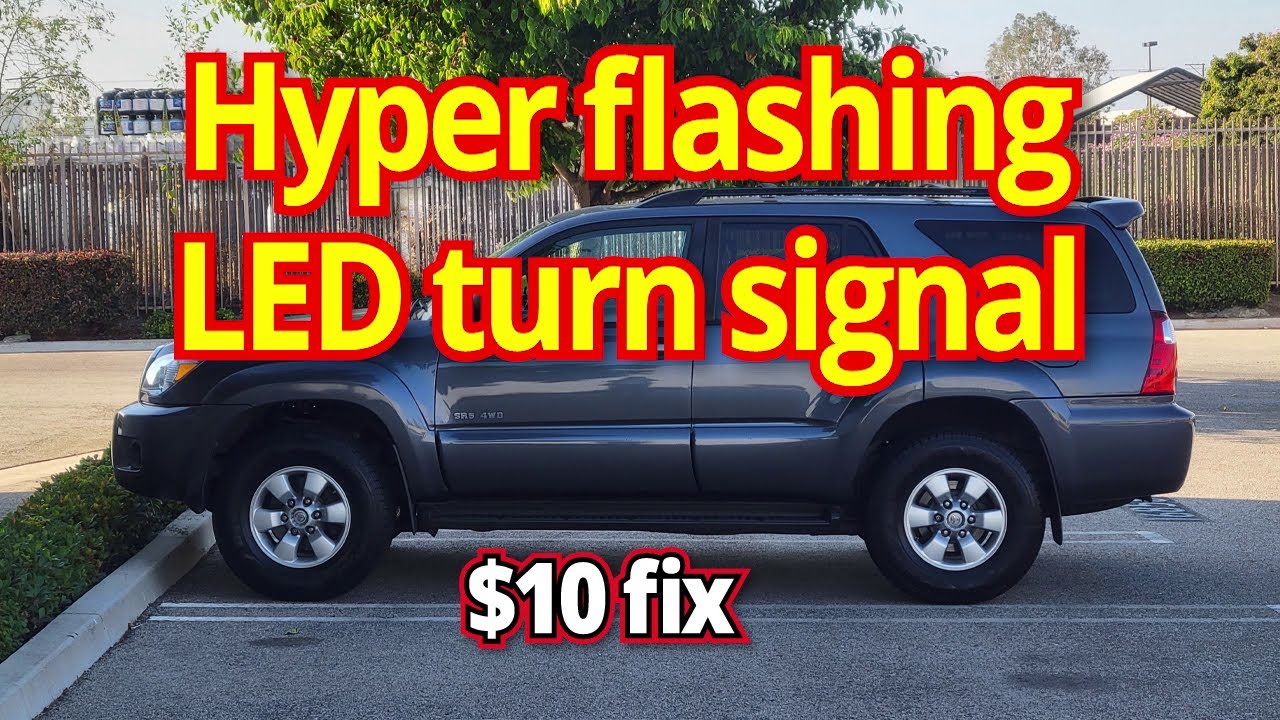 4th Gen 4Runner LED flasher Relay Replacement