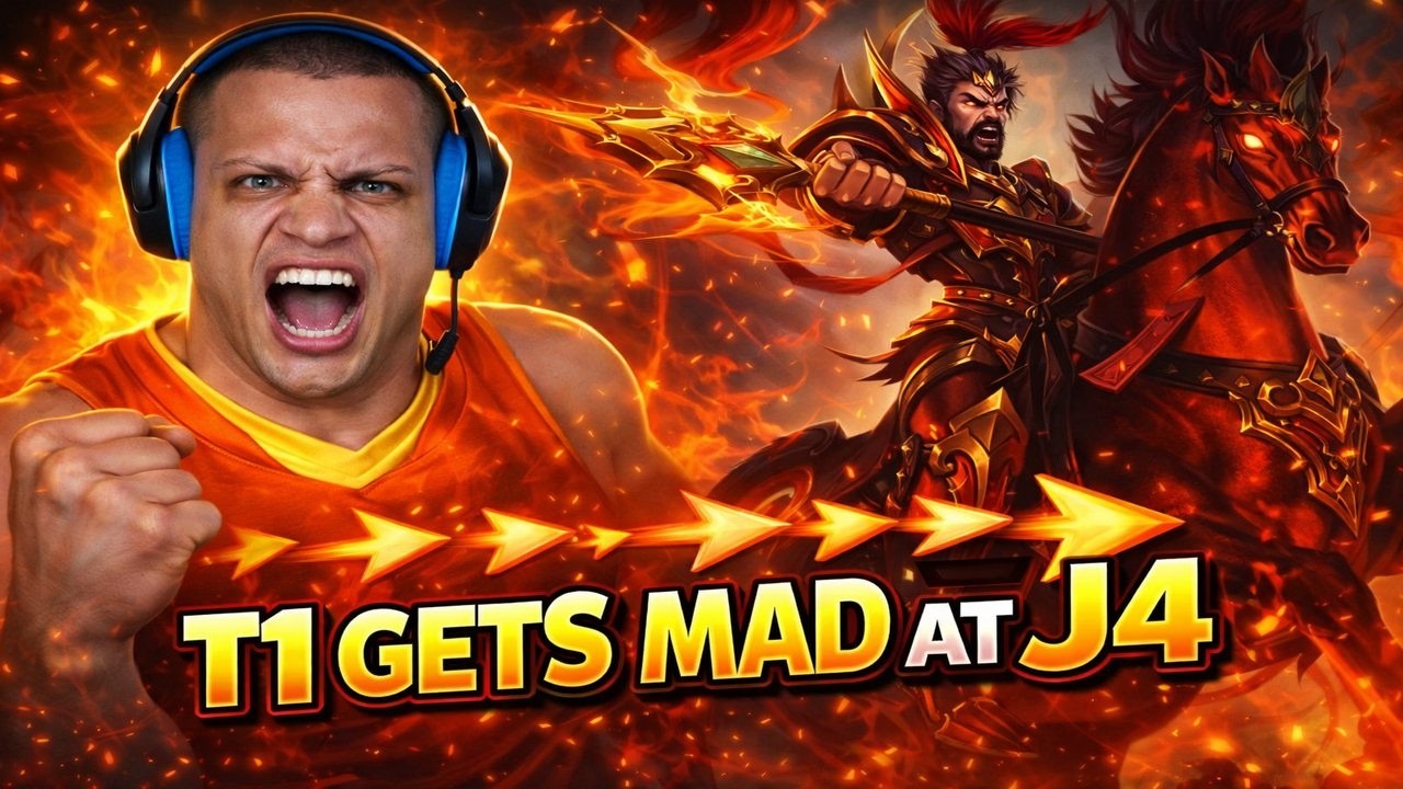 J4 MAKES T1 MADD😠😠😠