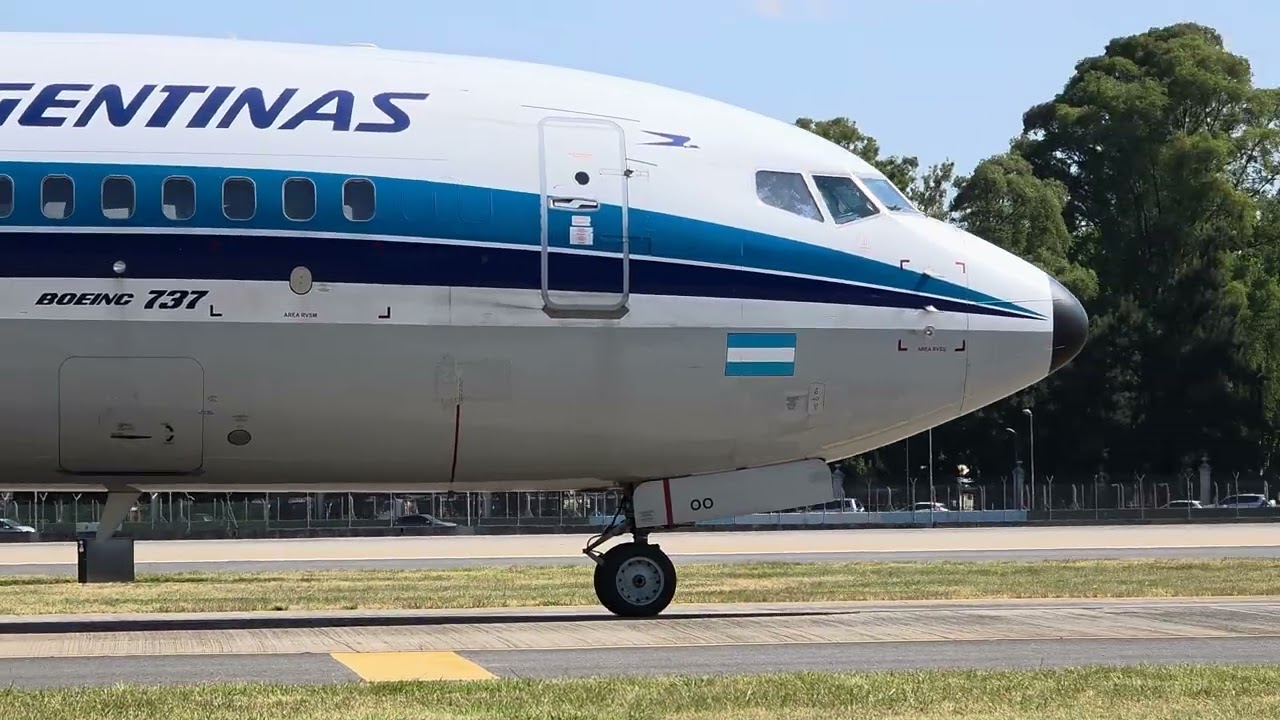 🇦🇷Aerolíneas Argentinas LV-GOO: AEP-PDP