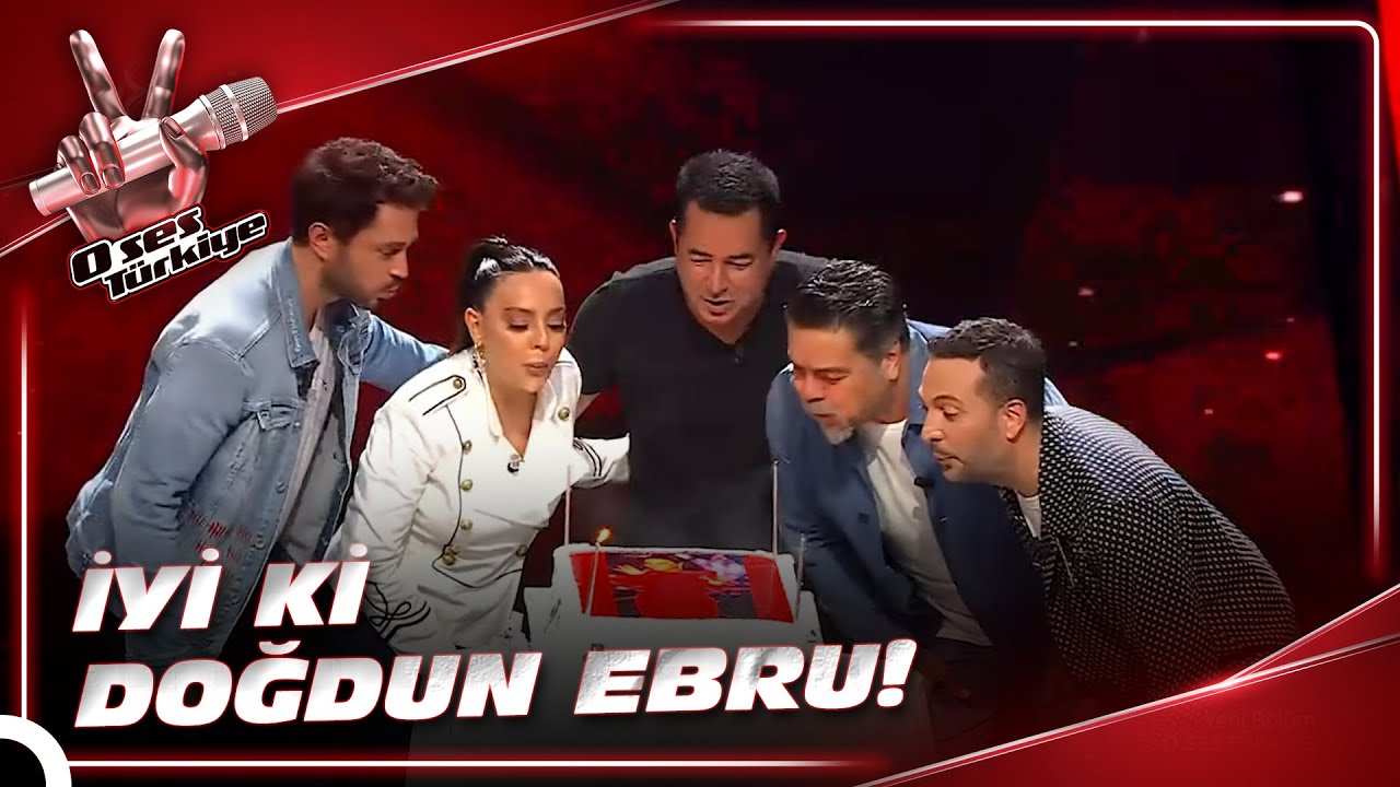Ebru Güneş'e Doğum Günü Sürprizi! | O Ses Türkiye 3. Bölüm