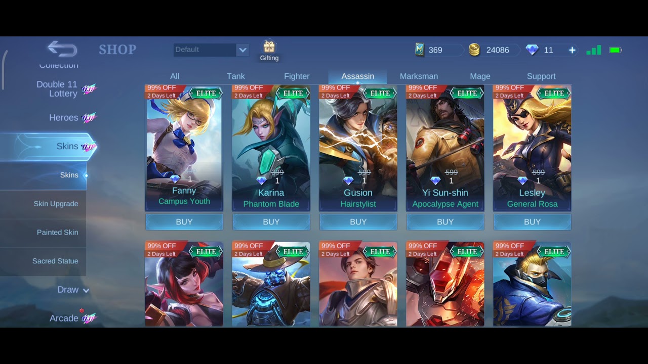 1 Diamond skin (Alucard Lightborn)
