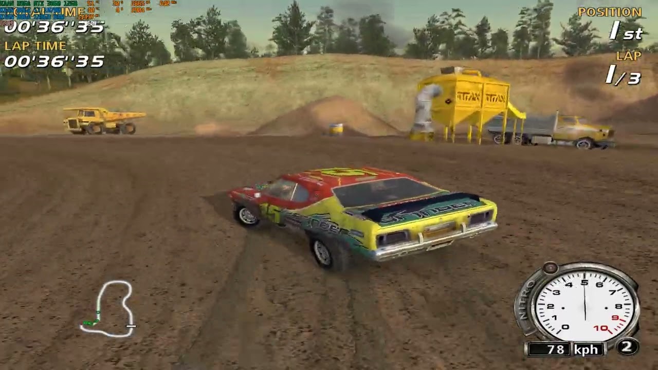 FlatOut Gameplay Career Mode 1 - RTX 3060