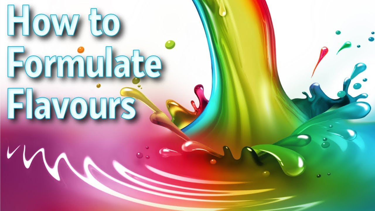 Formulating Your Own Flavours to Make Syrups, Sodas and Beverages