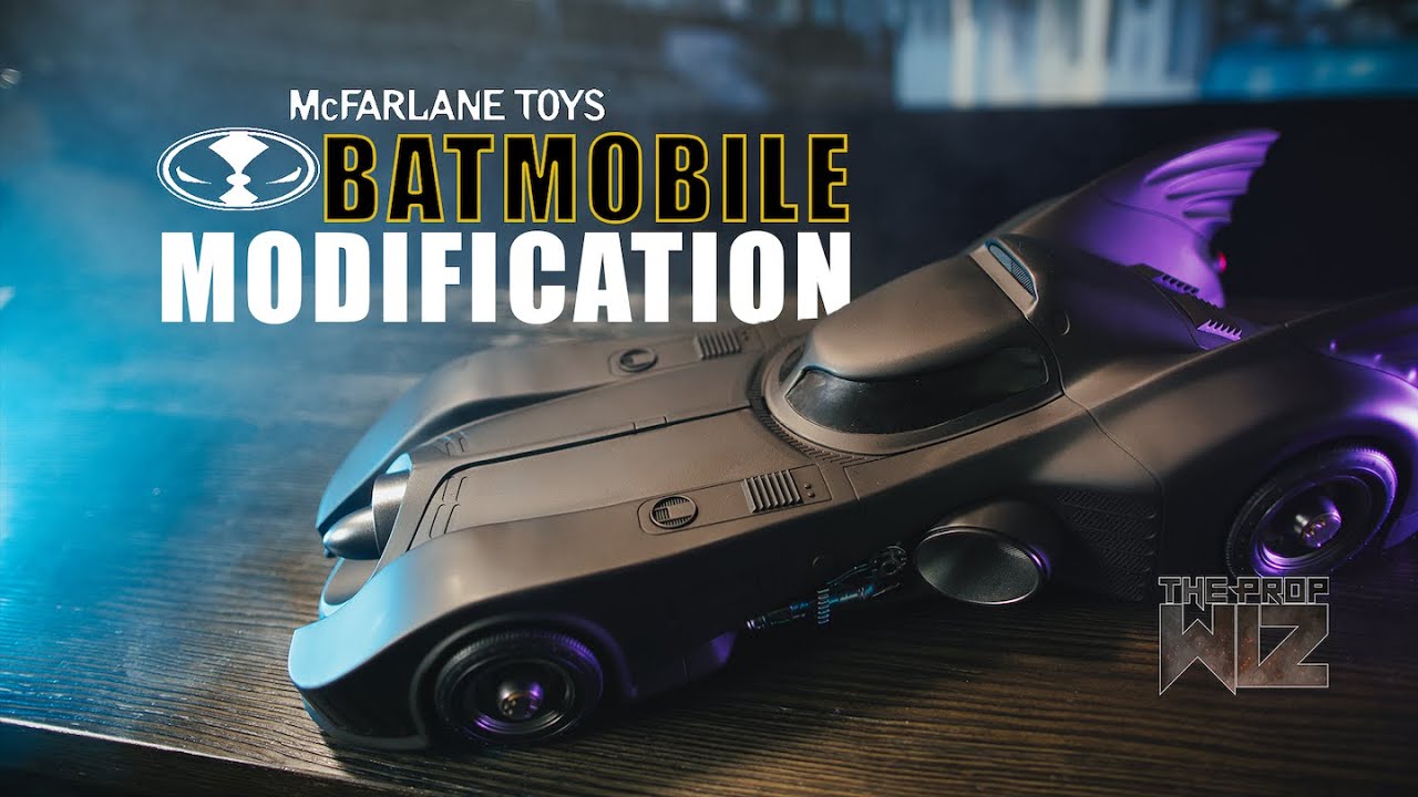 McFarlane Batmobile Modifications