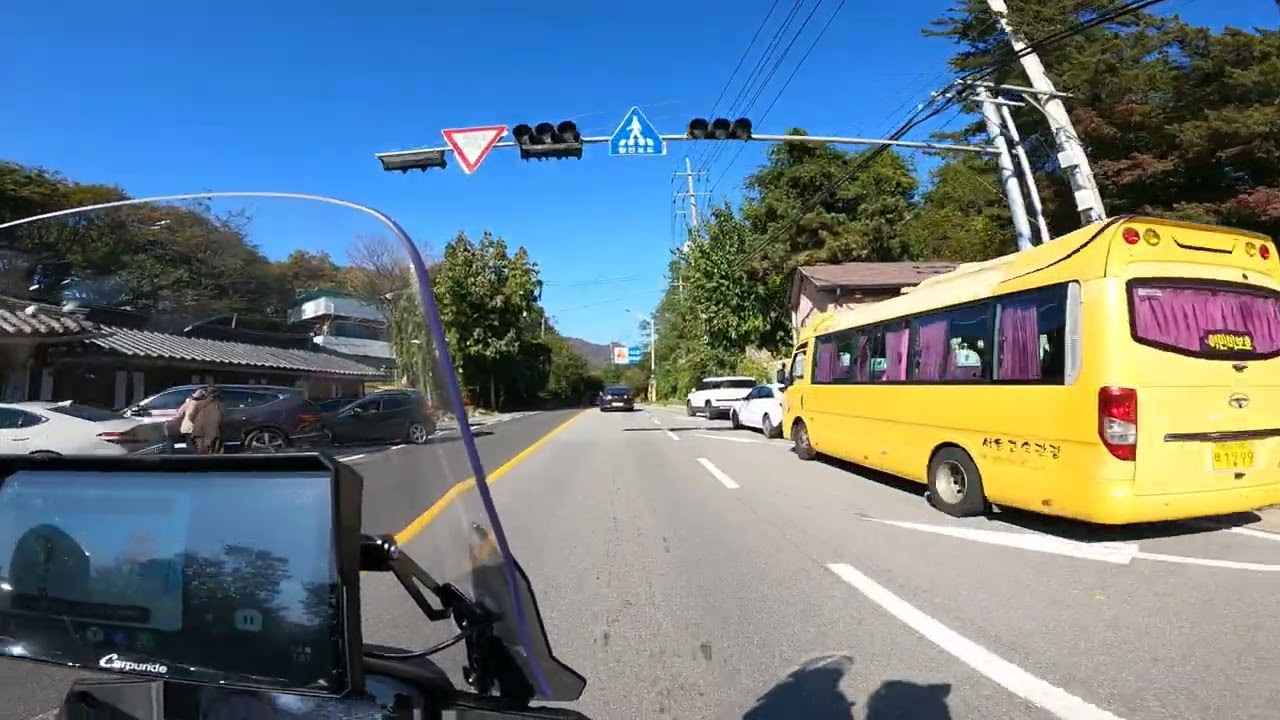 Honda Transalp, Joan-myeon, Gyeonggi-do, Korea