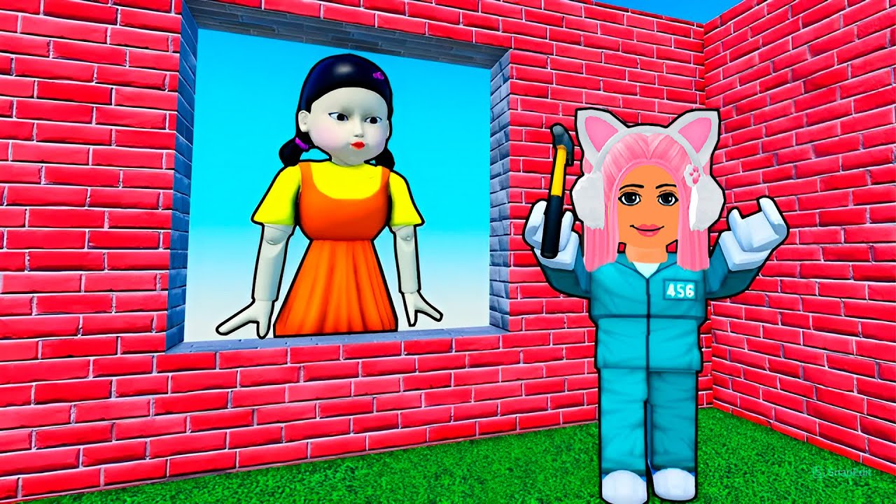 ДОМ ИЗ ИГРЫ В КАЛЬМАРА РОБЛОКС! СТРОЮ ДОМ ЧТОБЫ ВЫЖИТЬ!