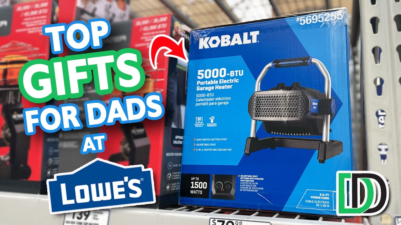Top Must-Have Gifts for Dads at Lowe's This Christmas