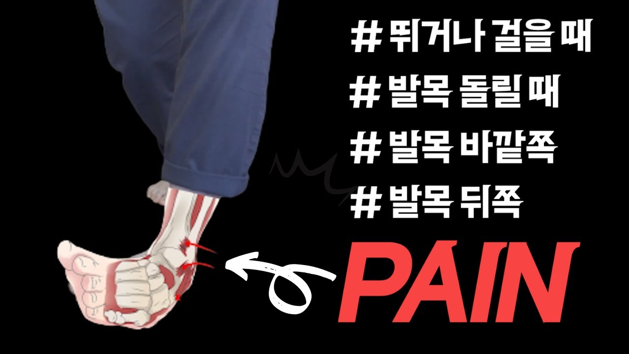 딱 7분!! 뒤꿈치, 바깥 복숭아뼈 통증이 있다면 여기가 문제입니다.(비골근건염, 아킬레스건염, 염좌)(Peroneal Tendonitis Stretches & Exercises)