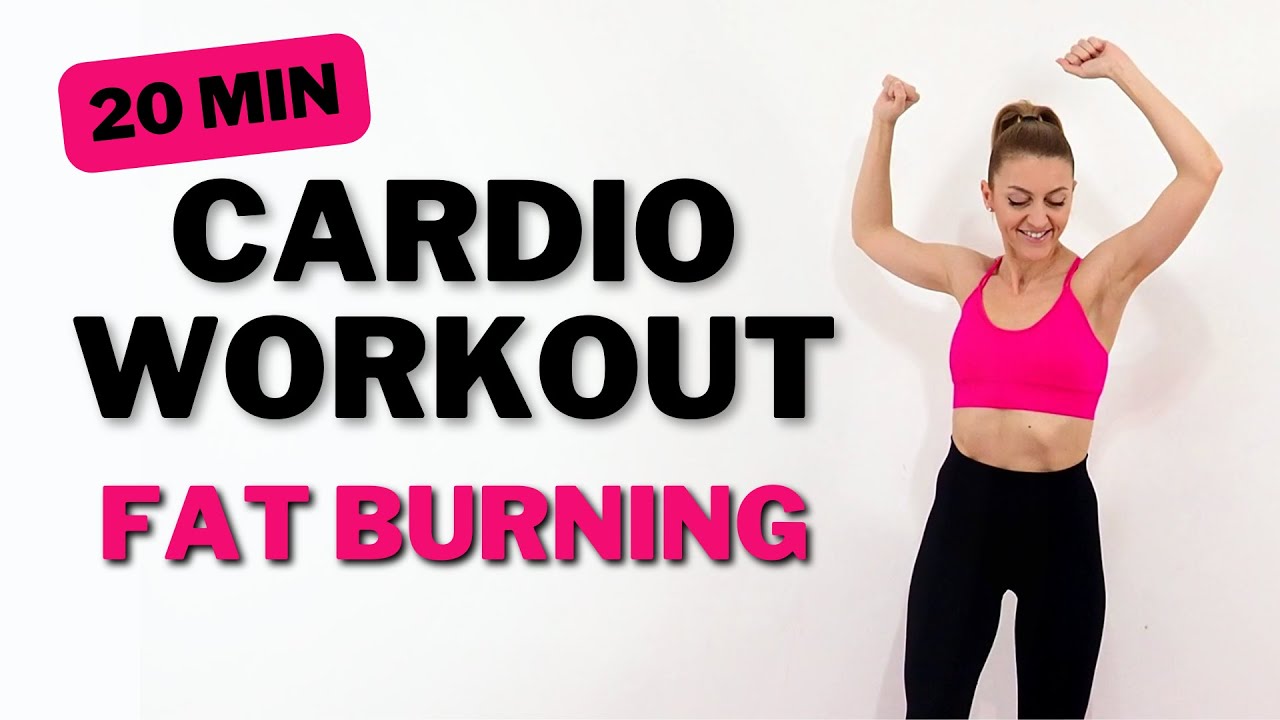 🔥20 Min FAT BURNING CARDIO for WEIGHT LOSS🔥KNEE FRIENDLY🔥NO JUMPING🔥FULL BODY BURN🔥