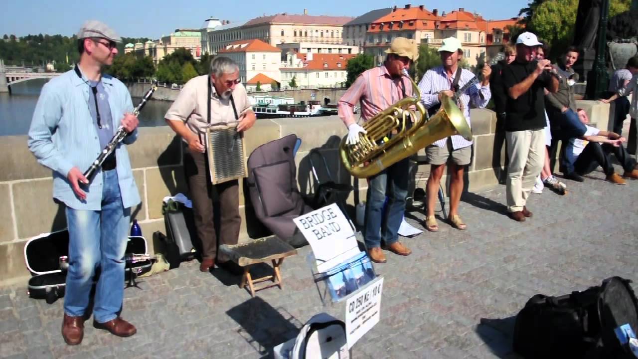 Bridge Band, Charles Bridge, Prague, CZ