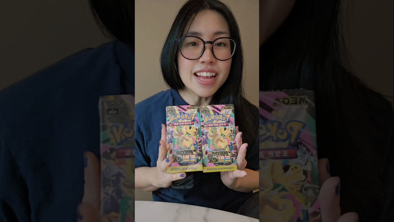 Opening up Mega Dream Ex Korean Booster Box #pokemon #pokemoncards