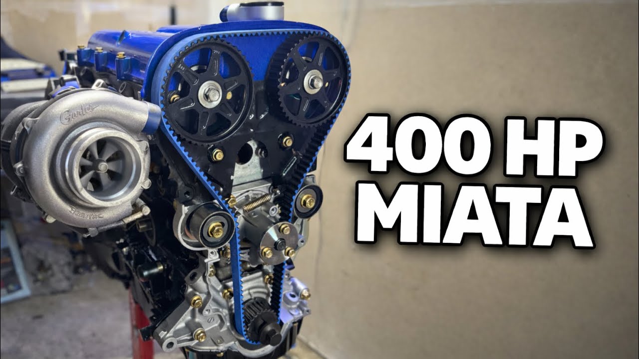 building my 400hp miata!