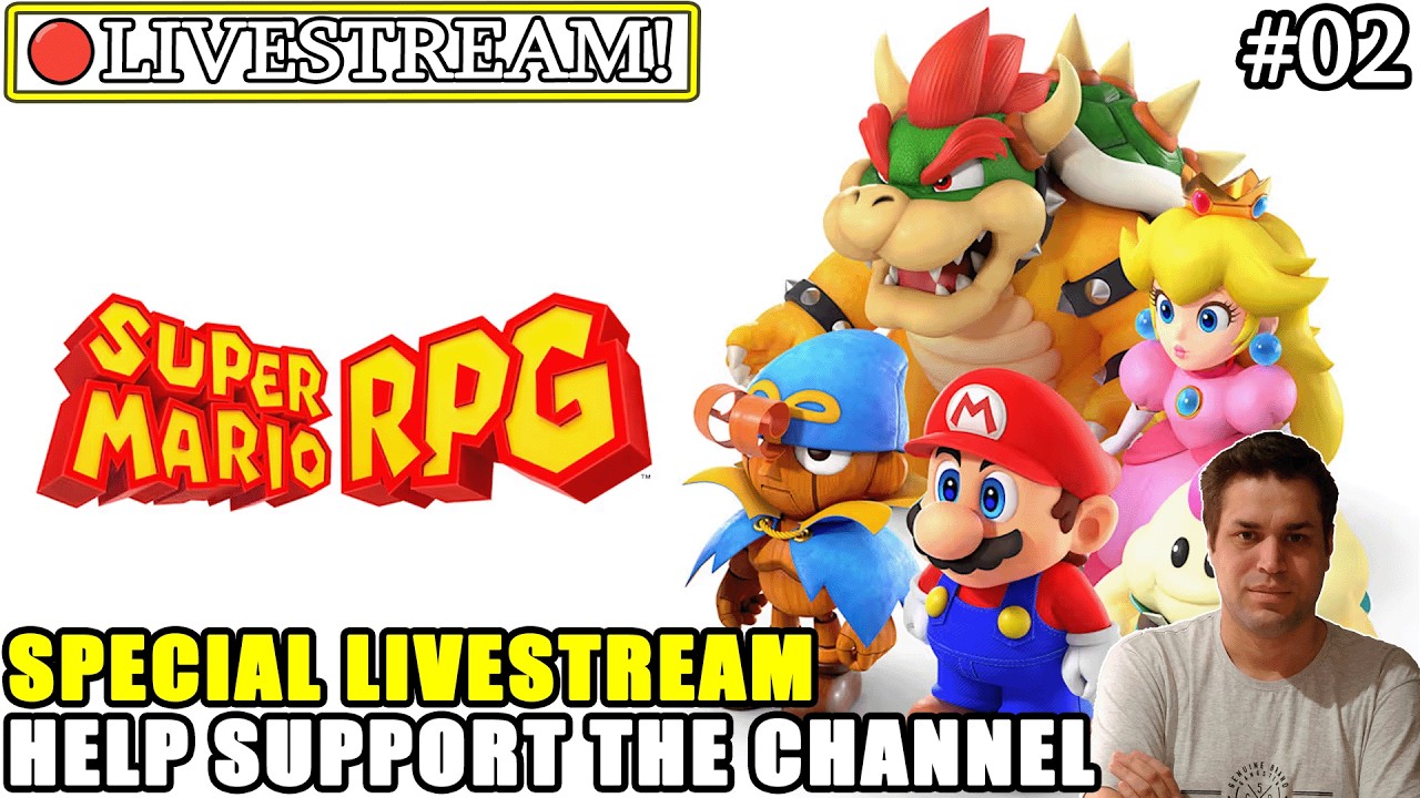 Let's Play Super Mario RPG #02 [Please Support the Channel]