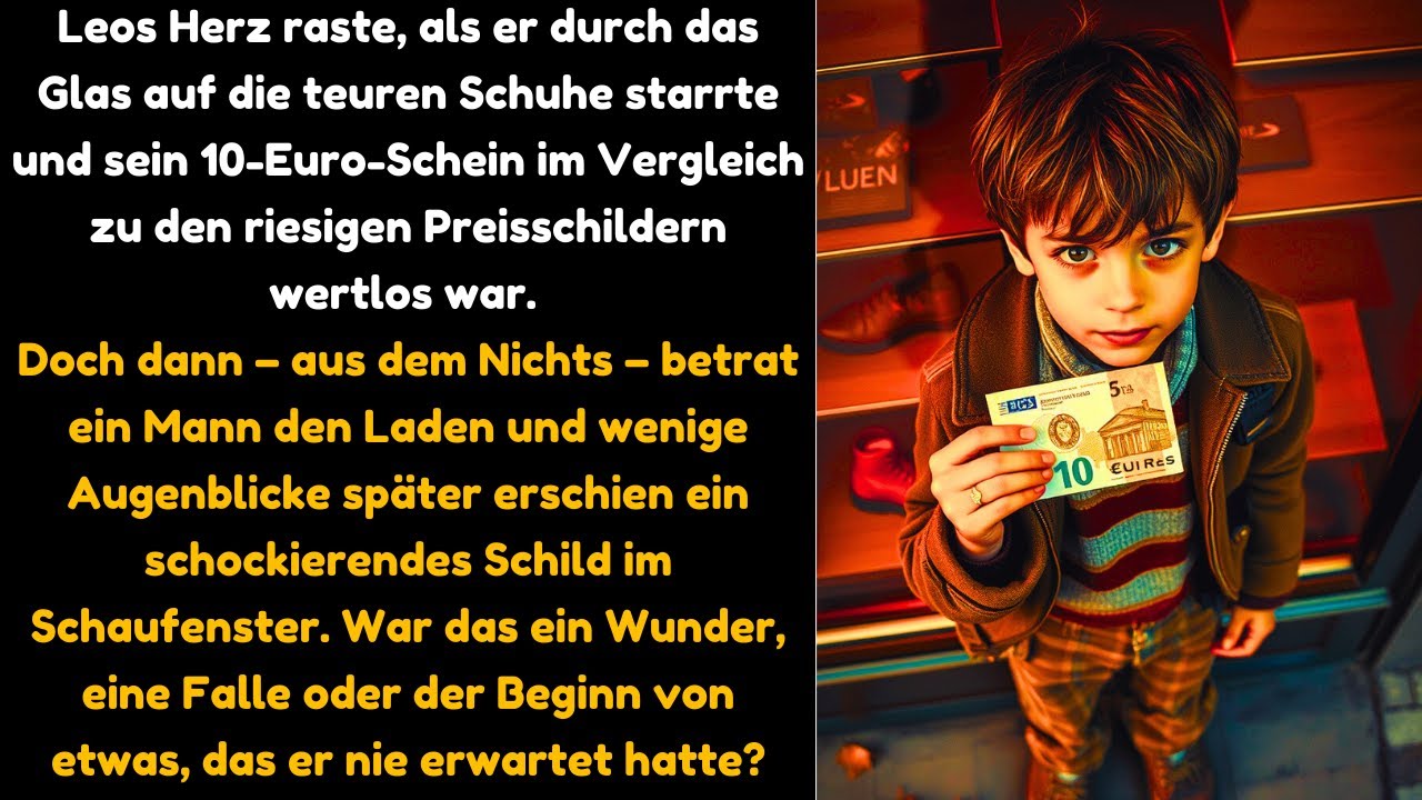 Er gab dem Jungen 10 €… Was dann geschah, wird dich SCHOCKIEREN!