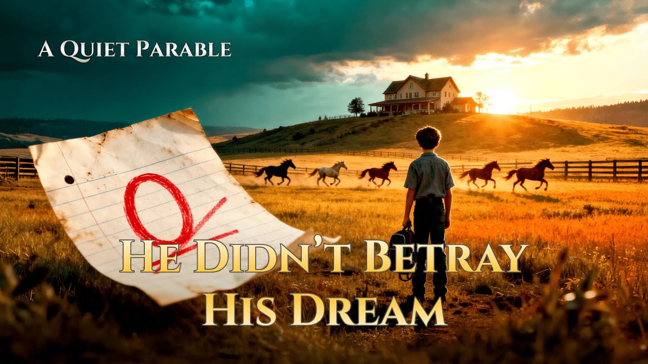 He Didn’t Betray His Dream | A Quiet Parable
