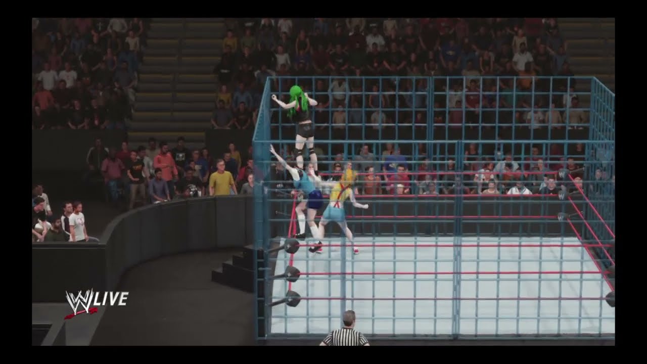Misty vs. Giselle vs. Tyra in a Steel Cage Match