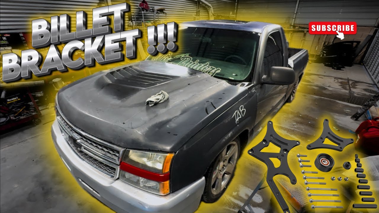 TESTING THE NEW BILLET ALTERNATOR BRACKET! (BURNOUT TRUCK UPGRADES)
