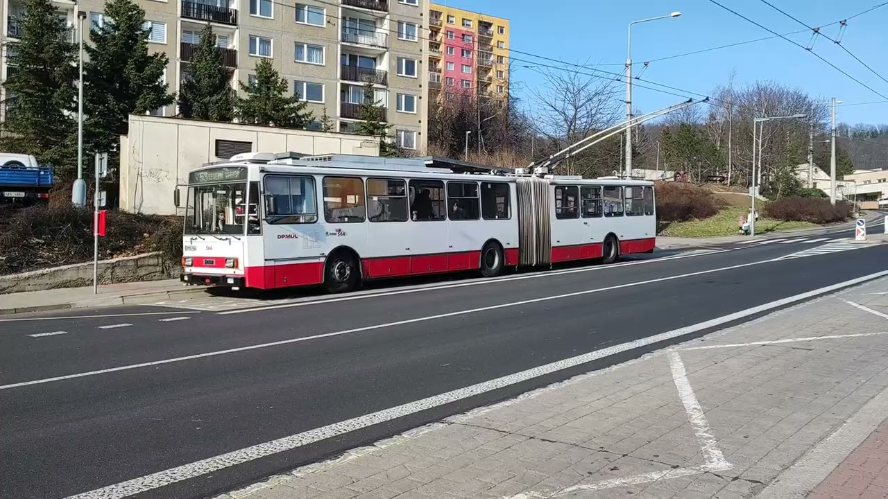DPm&Uacute;L | [Dobětice] &Scaron;koda 15Tr13/6M #564 | POSLEDN&Iacute; DEN V PROVOZU před březnov&yacute;m posledn&iacute;m t&yacute;dnem