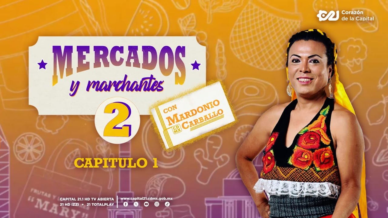 Lady Tacos de Canasta en el Mercado de la Merced | Mercados y Marchantes, 2da. temp | 28 febrero