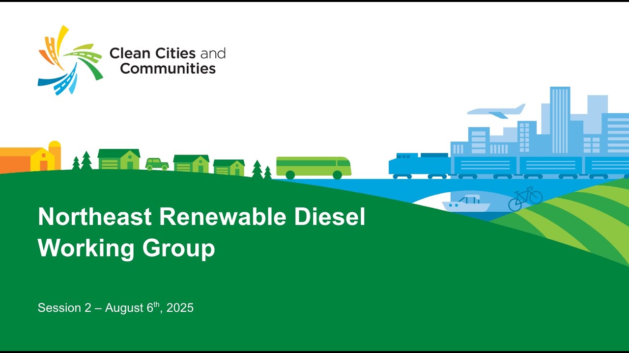 Renewable Diesel Working Group Session 2: Fueling and Logistics